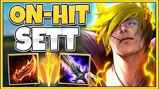 WTF!? THIS SETT BUILD IS ACTUALLY 100% RIDICULOUS!! (CRAZIEST DAMAGE) - League of Legends screenshot 3