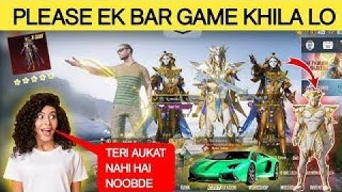 Random 3 Rich Players Call Me Noob 😂 | BGMI Best Noob Prank Ever | Insane Classic | Bakwaas Factory