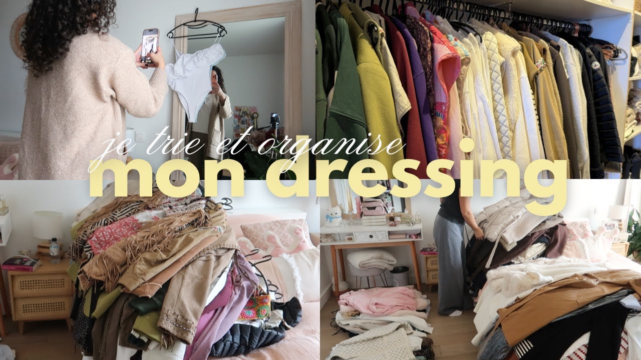 tri extrême de mon dressing (ça m’a pris 3 jours)