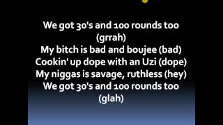 Bad and Bounjee [Lyrics HD]