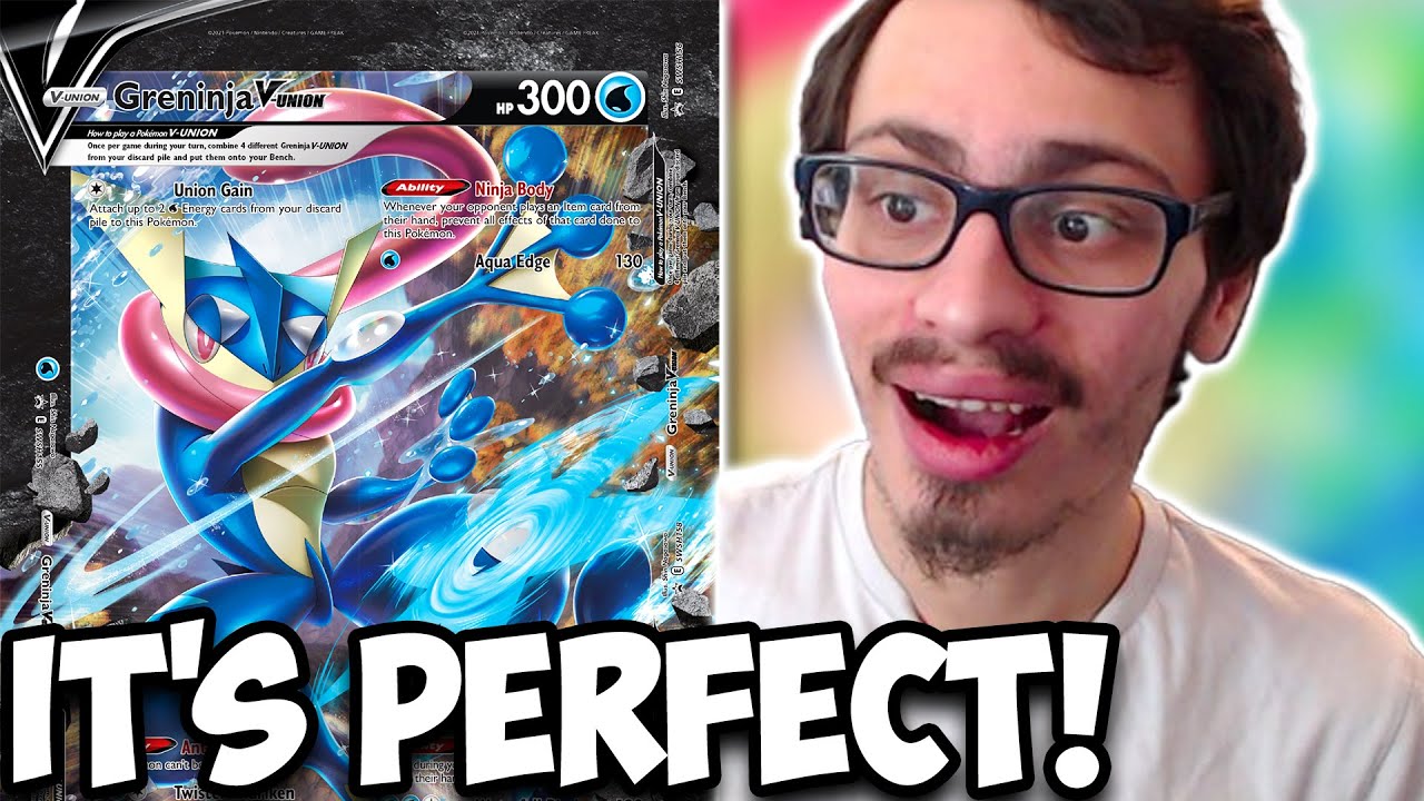 Greninja V-Union Is Absolutely PERFECT W/Palkia VSTAR & Kirlia! Bench ...