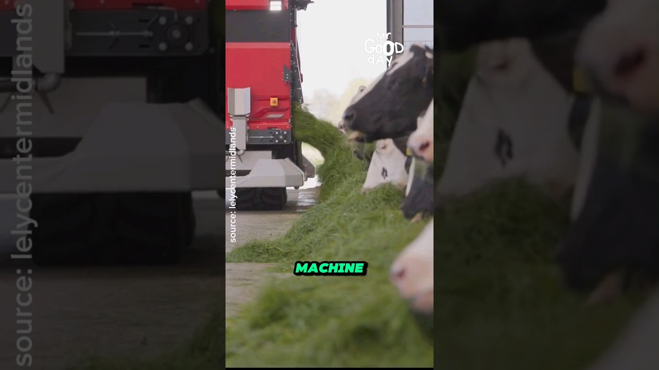 Автоматическая кормушка для коров