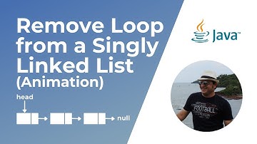 How to remove loop from a Singly Linked List? | Floyd Cycle Detection Algorithm | (Animation)