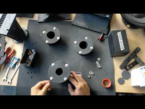 MCTECH | Line array High frequency Wave Guide builds (Extended for Greater Control )(neodynium CDU)