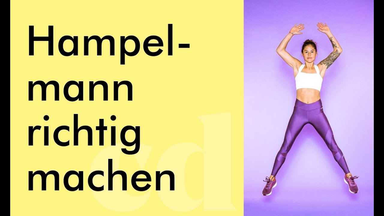 Hampelmann richtig machen mit HealthCoach Verena Hoflehner YouTube Hampelmann richtig machen mit HealthCoach Verena Hoflehner YouTube
