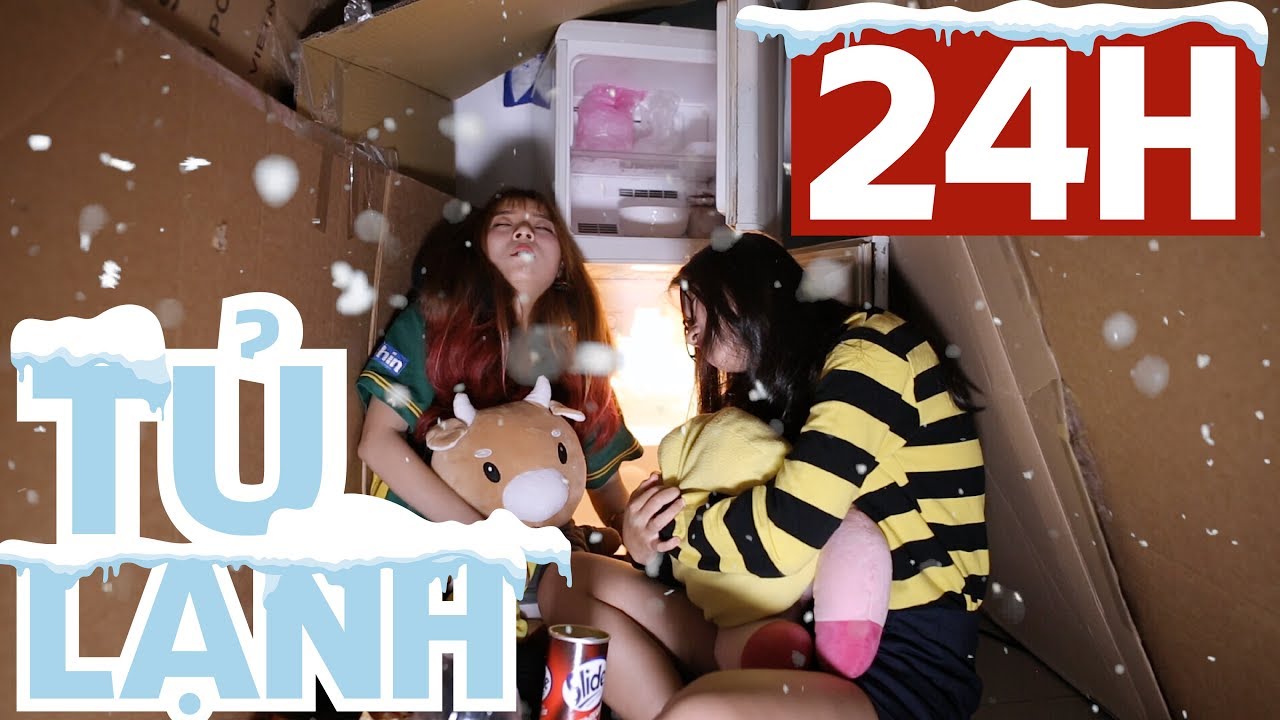 LA LA SCHOOL | 24H TRONG TỦ LẠNH - SỰ THẬT VỀ CHỊ ÁO CAM | CHALLENGE SERIES - DÁM LÀM KHÔNG