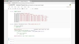 Database Programming - Examples