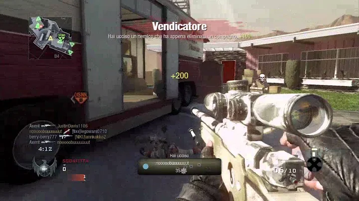 Axent sniper on nuketown 100 kills call of duty black ops