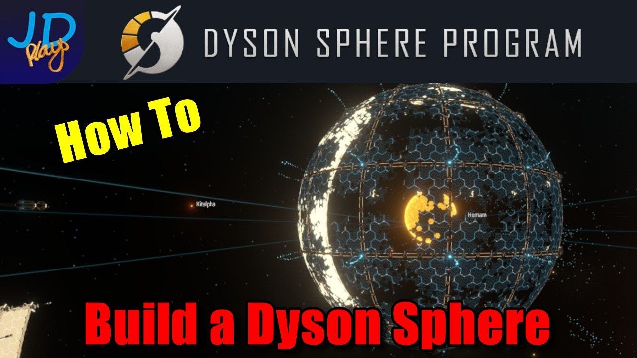 How to build a Dyson Sphere 🤖 Dyson Sphere Program 🤖  Tutorial, New Player Guide How To - YouTube