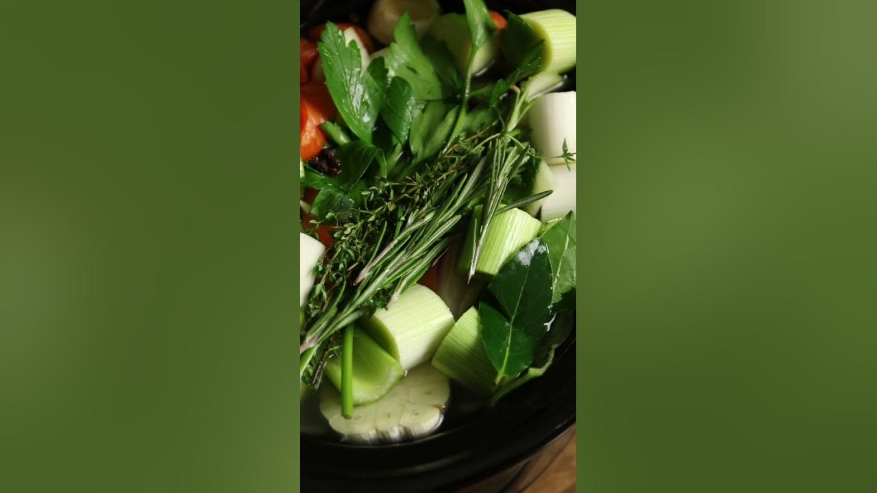 Make INCREDIBLE Chicken Stock In The Slow Cooker YouTube