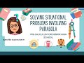 Situational Problems involving Parabola