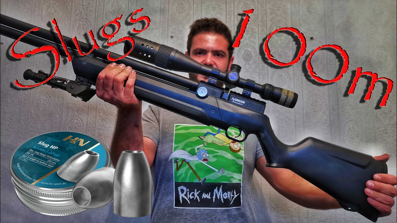 Air Venturi Avenger & H&N Slugs (First Test) YouTube