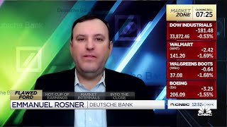 Career Overview Ford's cost structure remains stubbornly high, says Deutsche Bank's Emmanuel Rosner