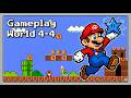 Czwarty świat w Super Mario Bros (1985) World 4-4 🍄 NES Gameplay