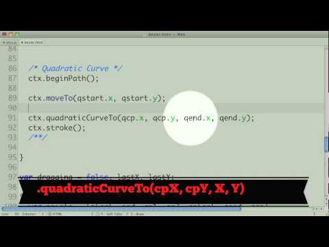 HTML5 Canvas Curves