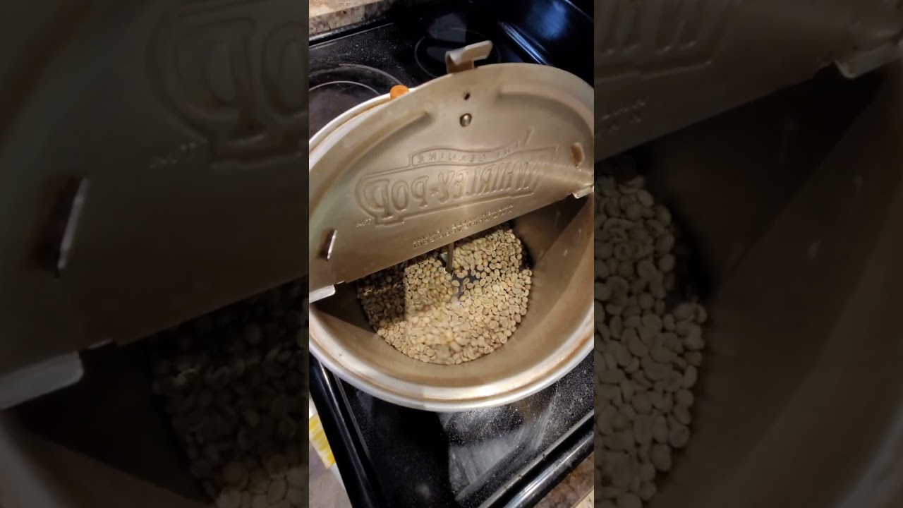 Easy Home Coffee Roasting using Popcorn Popper shorts Favio Coffee