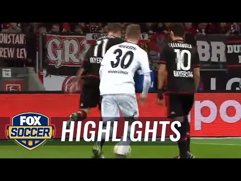 Watch Chicharito's hat trick for Bayer Leverkusen vs. Monchengladbach | Bundesliga Highlights