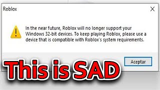 Roblox No Longer Support 32 Bit: How to Fix Roblox No Longer