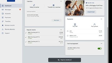 BHCCU Online Banking Dashboard