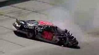 Christain Elder 2002 Qualifying Wreck (Chicagoland)