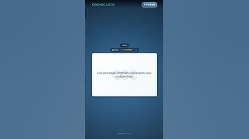 Python Line Continuation 📏 | Backslash vs Parentheses Explained with Flashcards