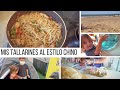 UN FIN DE SEMANA CON NOSOTROS | MI RECETA DE TALLARINES AL ESTILO CHINO súper fácil || Mel Lorenzo