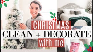 NEW Christmas Clean + Decorate With Me 🎄✨CHRISTMAS DECOR 2019 HOME TOUR (pt 1)