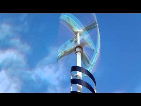 DIY: Vertical Wind Turbine VAWT  FunnyCat.TV