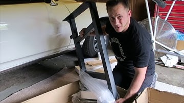 Titan Fitness Econo HPND UNBOXING (reverse hyper)