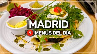 9 menús del día en MADRID #155