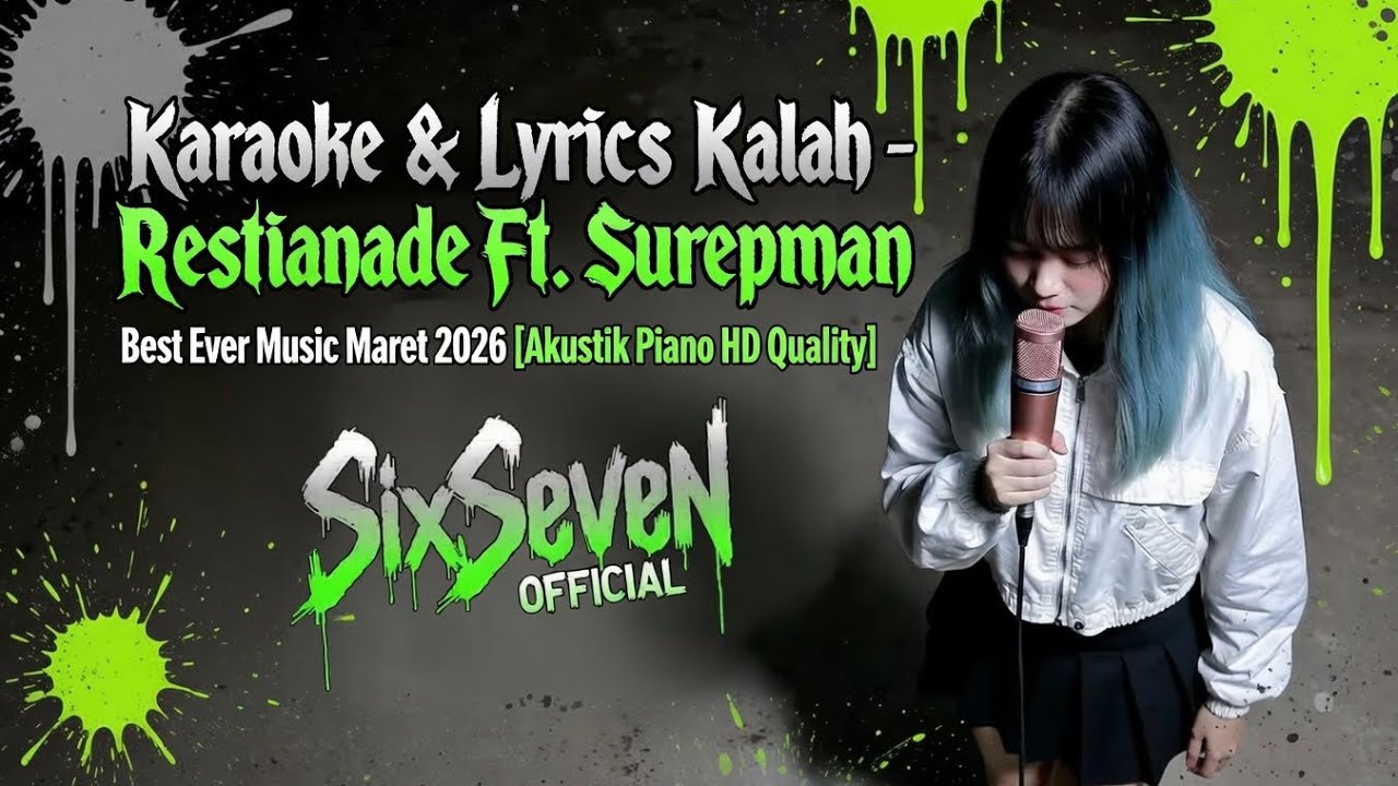 Kalah – Restianade Ft. Surepman Karaoke & Lirik Akustik / Piano Versi | SixSeven Official 🎤🎶