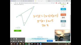 IXL Geometry F3: Exterior Angle Theorem