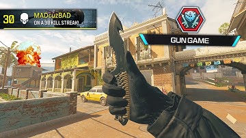 I NUKED Gun Game with only a KNIFE and it made players SO ANGRY