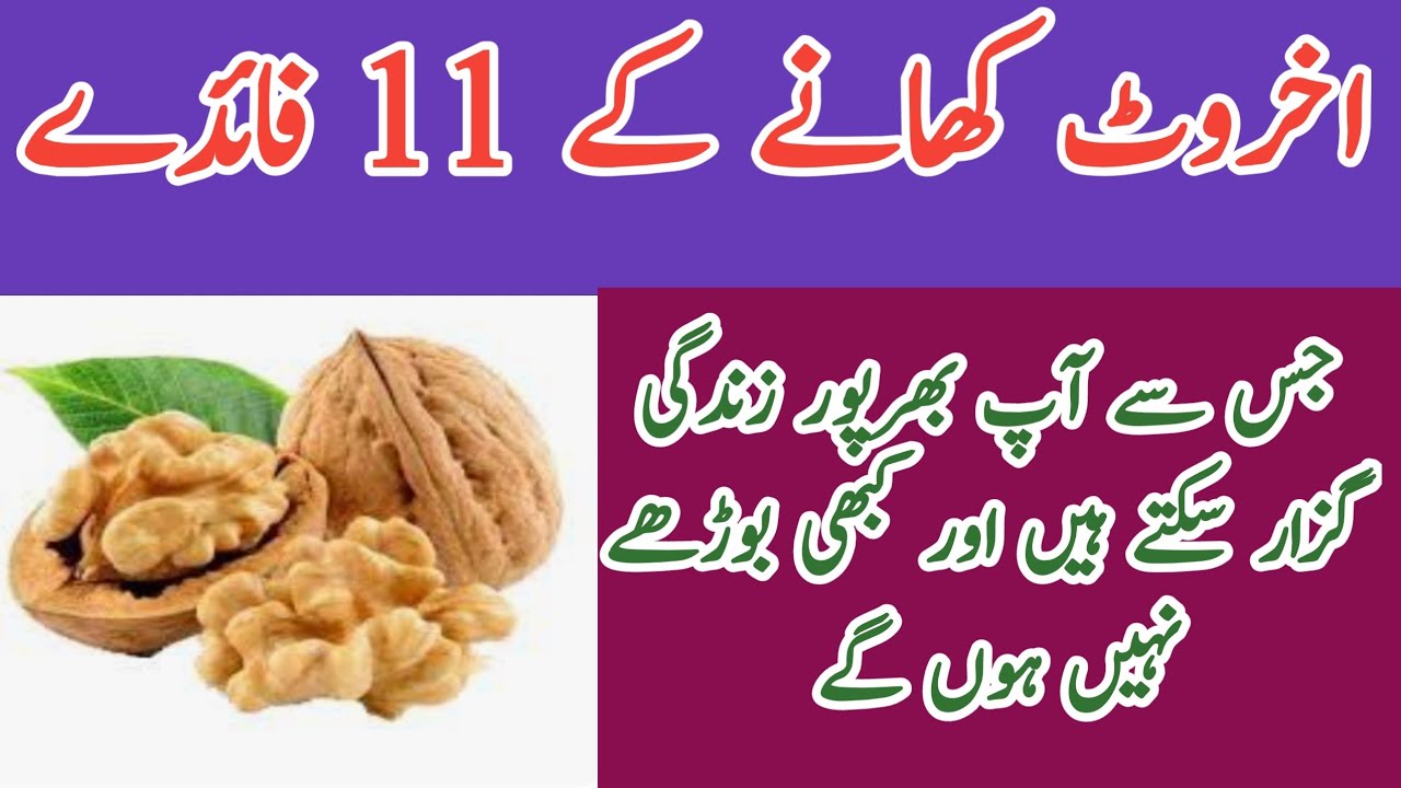 Walnut Health Benefits in Urdu Hindi/Akhrot ke Fayde/Akhrot Khane ka