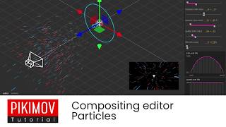 Pikimov compositing editor tutorial 10 | Particles