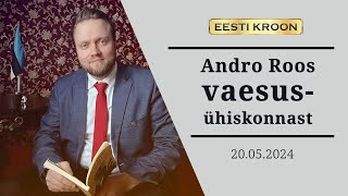 Andro Roos Eesti vaesusühiskonnast