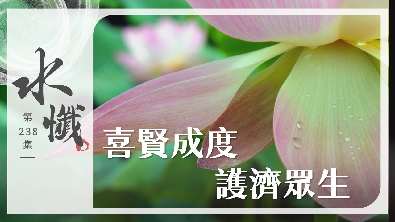 【法譬如水】喜賢成度 護濟眾生｜十一遍使(八) - 第238集｜水懺｜慈悲三昧水懺｜ 20250725