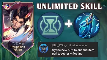 YU ZHONG UNLIMITED ULTIMATE AND PETRIFY BUILD!! ENEMY THINK I