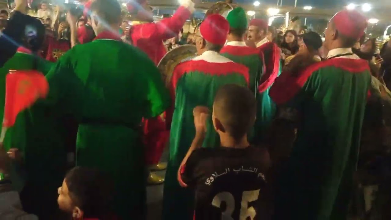 احتفال المغاربة بالصحراء المغربية 