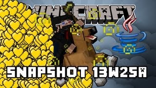 Minecraft Updates Snapshot 13W25A - The Bug Fix And Horse Update