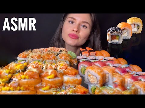 asmr-sushi-&-sashimi-platter-mukbang-(no-talking)-eating-sounds-|-zulfia-asmr