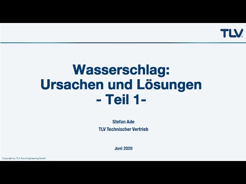 Video: Warum habe ich plötzlich einen Wasserschlag?