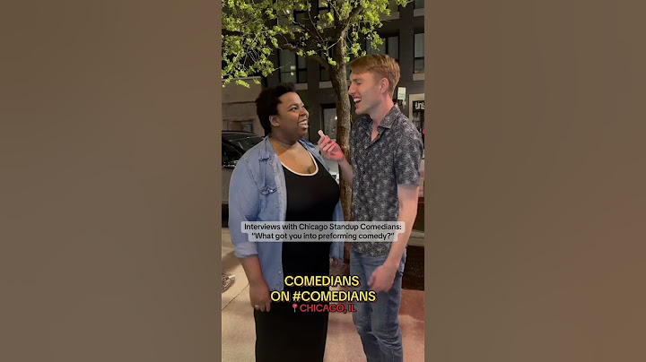 Interviews with Chicago Standup Comedians asking them; What got you into standup?