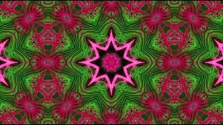 VJ Loop #18 Kaleidoscope Video Background Screensaver 1 Min