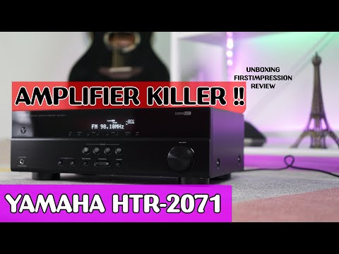 YAMAHA HTR-2071 : AMPLIFIER HOME THEATRE KHUSUS KAUM MENDING !! | UNBOXING, FIRST IMPRESSION, REVIEW