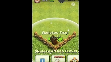 Skeleton trap upgrade level 1 to Max level in clash of flans