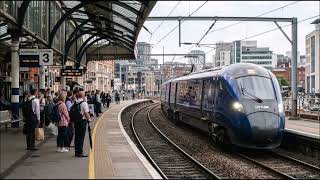 Electric Train Arriving at Station Sound Effect | City Sounds