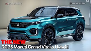 All New 2025 Maruti Suzuki Grand Vitara Hybrid Redesigned! What To Expect?!
