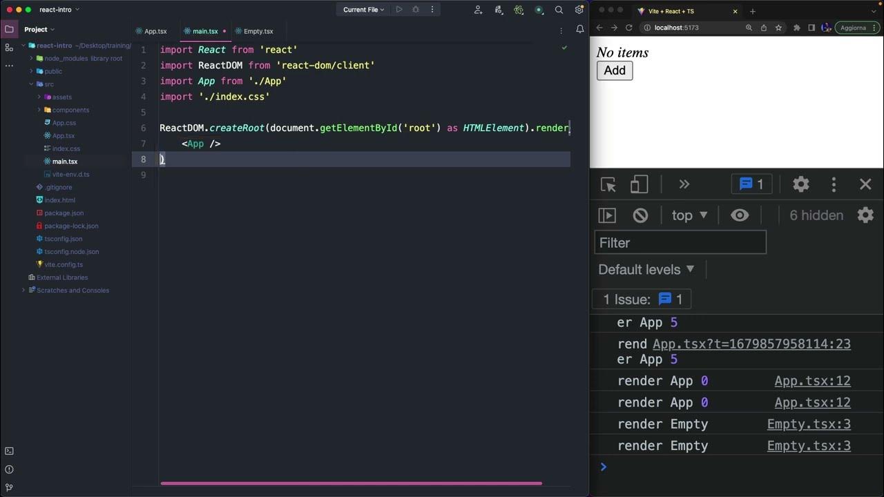 15. Rendering e React Strict Mode - YouTube