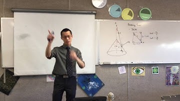 Conical Pendulum on a Conical Surface (1 of 2: Initial Geometry)